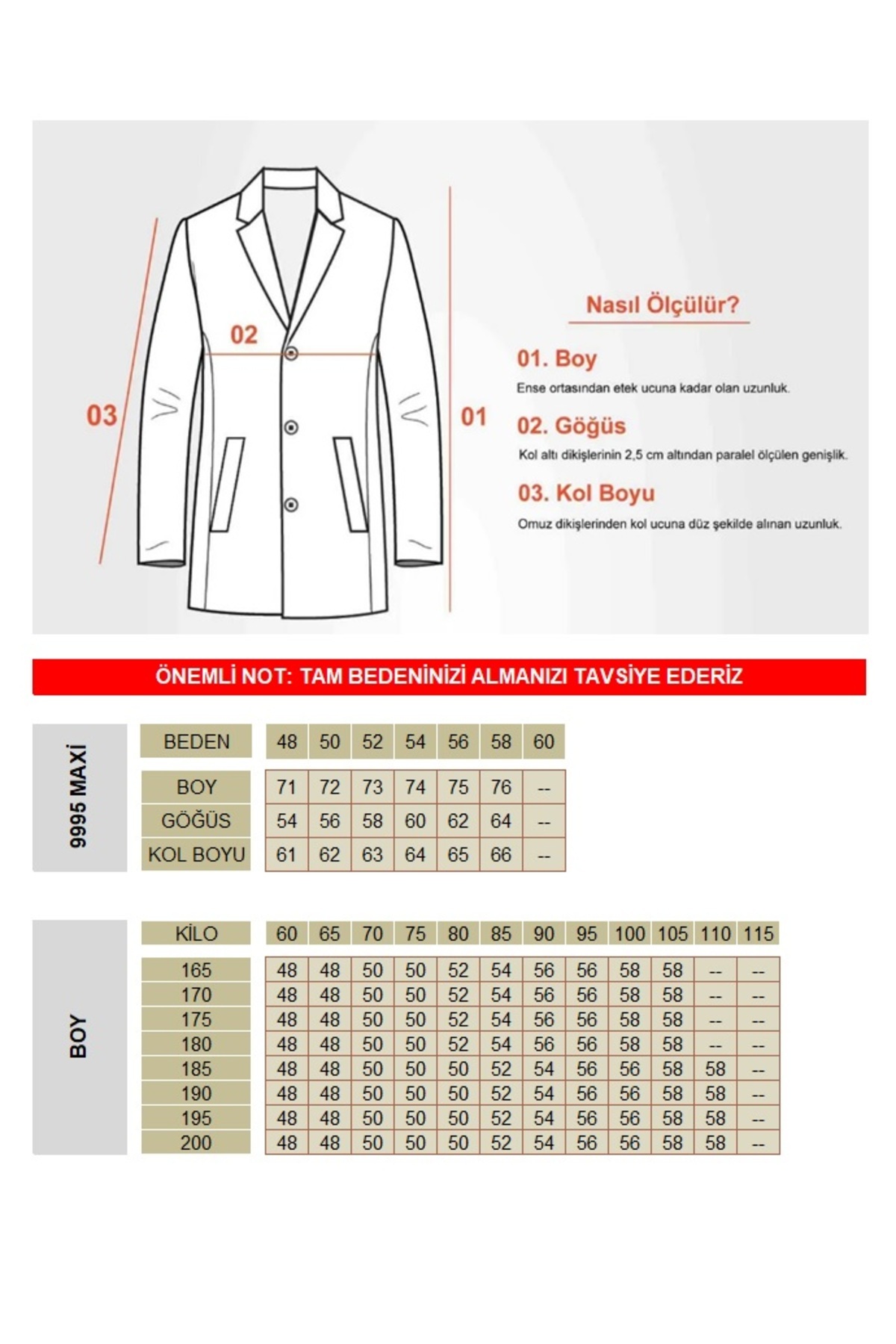 Maxi Erkek Camel Diagonel Likralı Kısa Önü Çıkmalı Kaşe-Kaban — فلزی 9995 MAXİ — تصویر 8 از 8