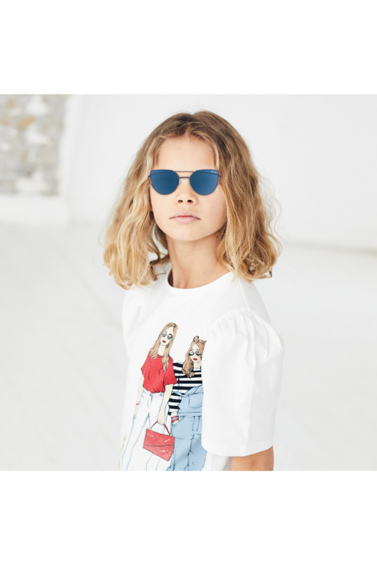 Lee Cooper-Kids fashion Polarised Sunglasses Blue Mirror Lens -  LCK117C03 7