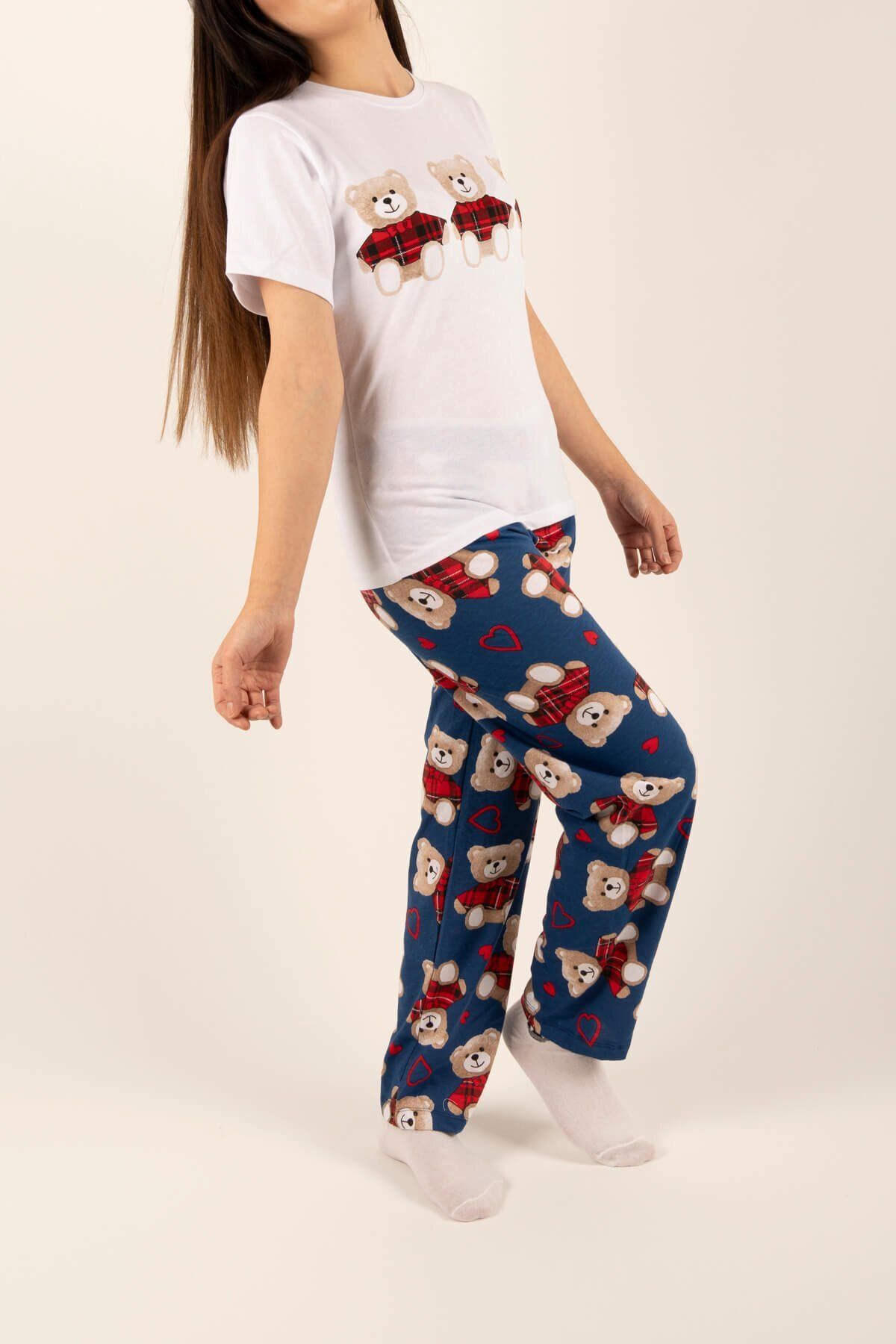 İKLİM LİFE-Set pijama imprimat 1