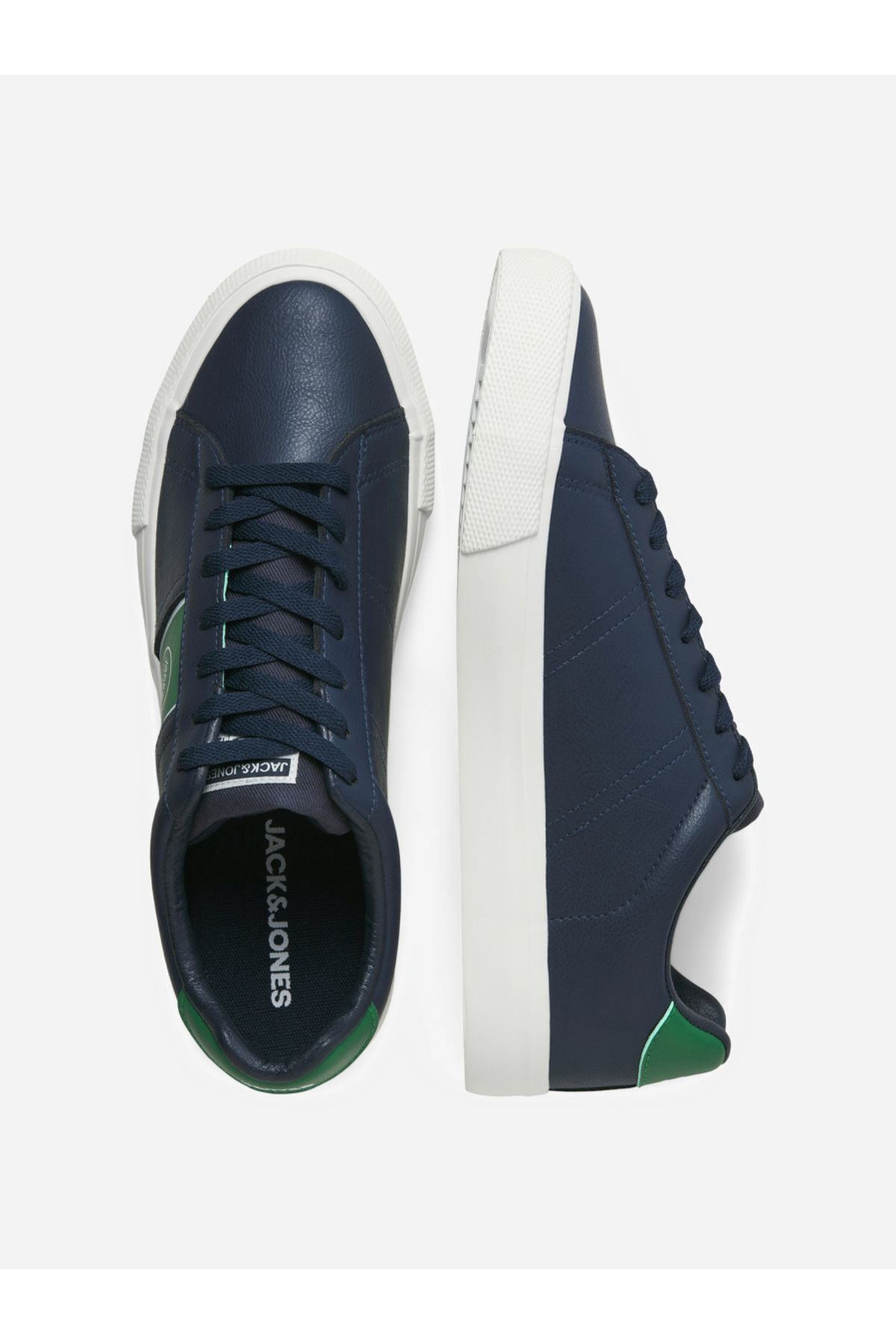 Jack & Jones-Jfwashion Lace Up Pu Sneakers 3