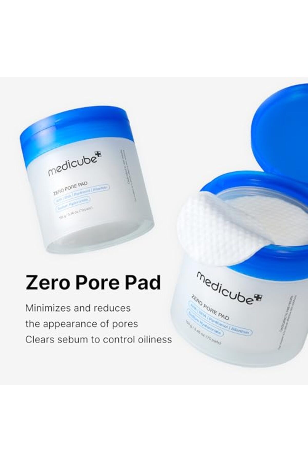 Medicube-Glass Glow Skin Duo: Zero Pore Pads 2.0 & Collagen Overnight Wrapping Mask 2