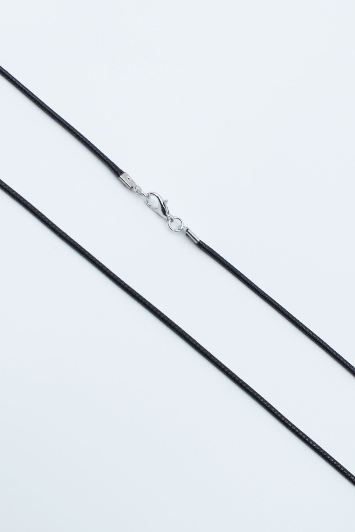 Bu Farklı-Billie Eilish Silver Plated Leather Rope Necklace 2