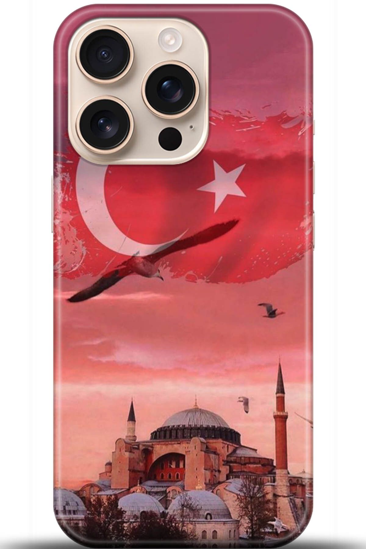 Noprin Apple iPhone 16 Pro Kılıf HD Baskılı Kılıf - Loving You Series * 5179