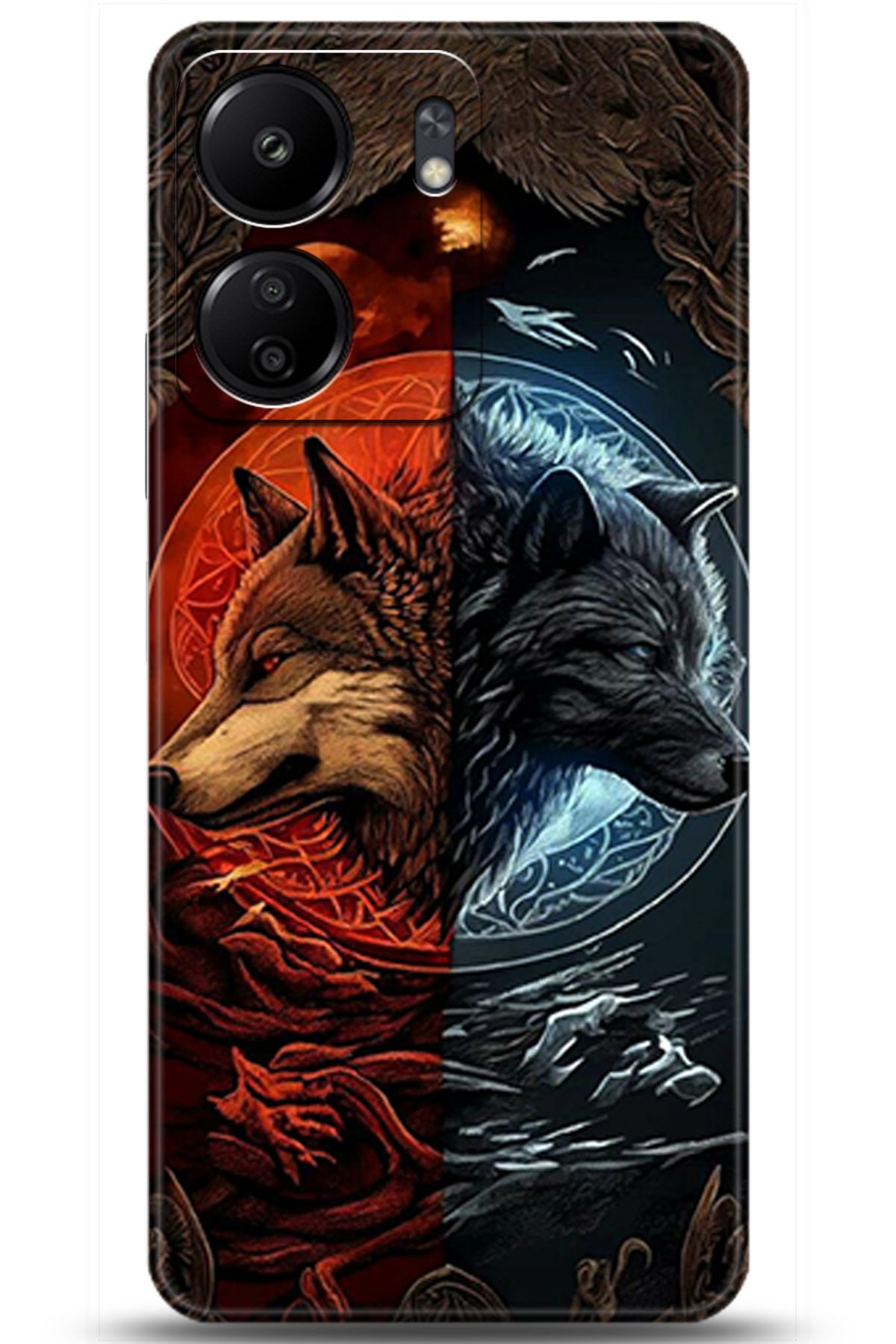 Noprin Xiaomi Poco C65 Kılıf HD Baskılı Kılıf - Loving You Series * 5136