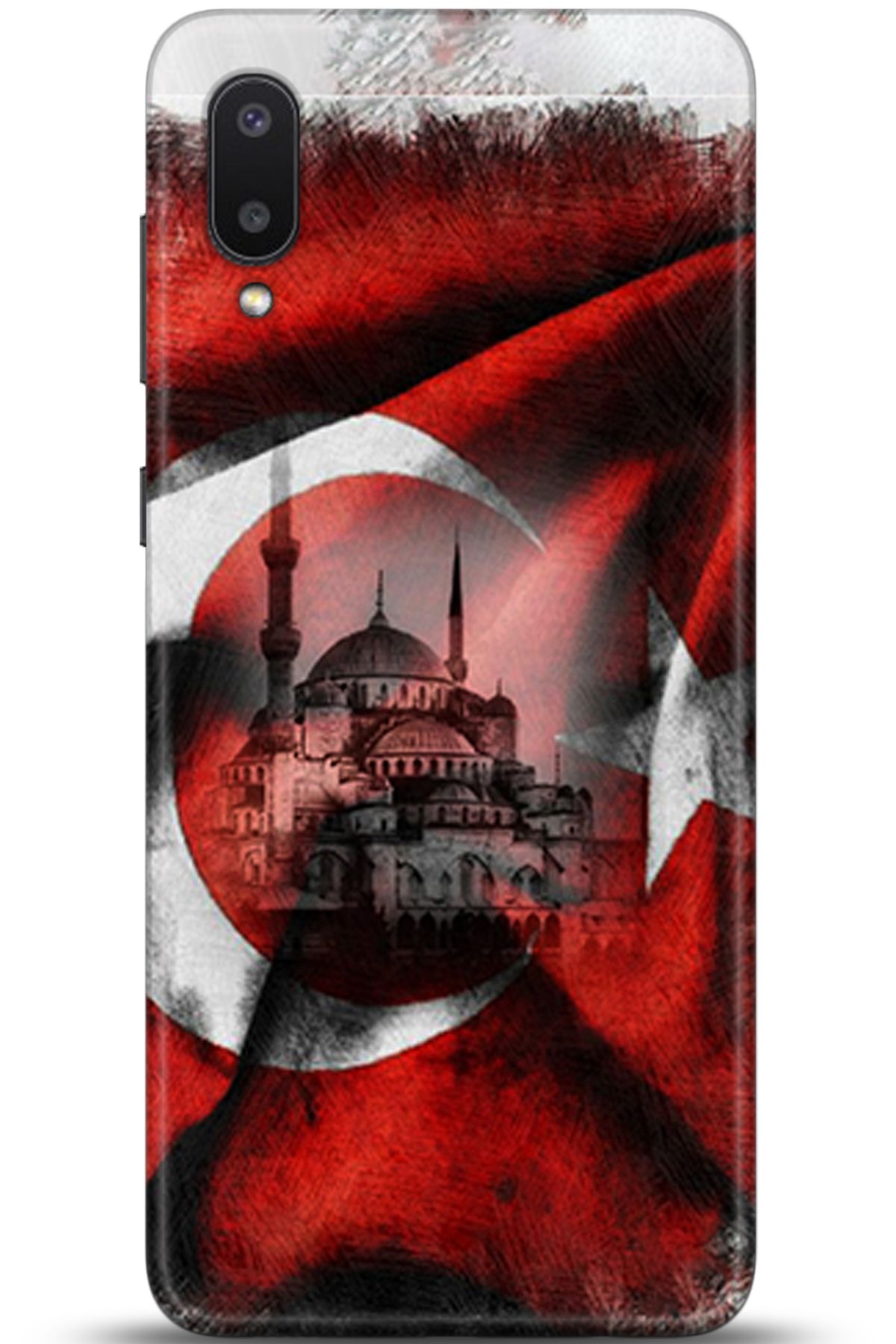 Noprin Samsung Galaxy A02 Kılıf HD Baskılı Kılıf - Loving You Series * 5178