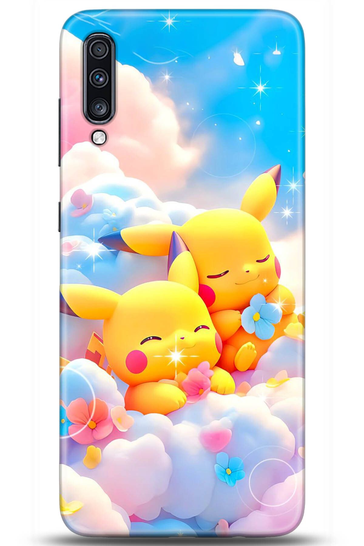 Noprin Samsung Galaxy A70s Kılıf HD Baskılı Kılıf - Loving You Series * 5125