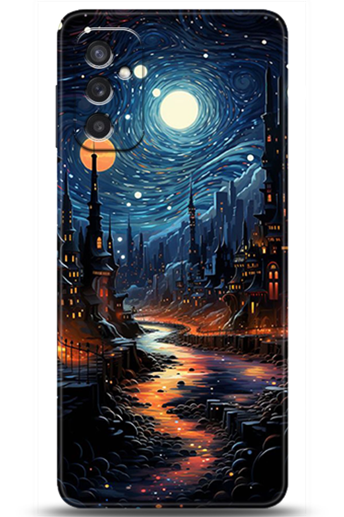 Noprin Samsung Galaxy M52 5G Kılıf HD Baskılı Kılıf - Loving You Series * 5126