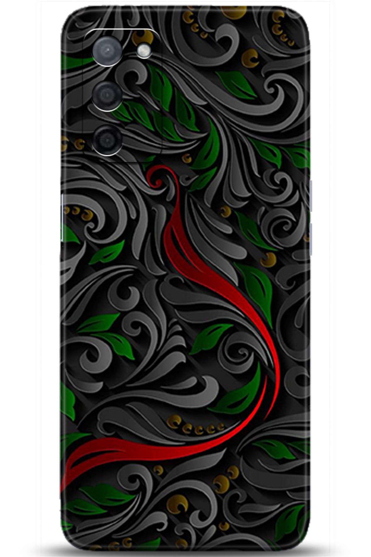OPPO A55 5G Kılıf HD Baskılı Kılıf - Loving You Series * 5145