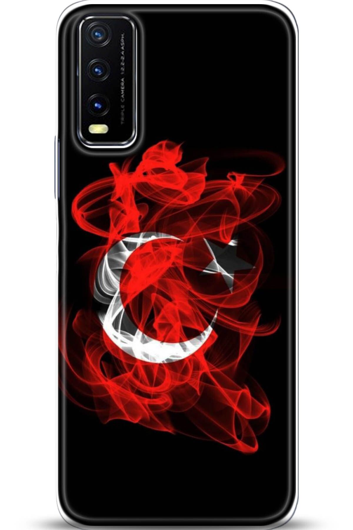 Noprin Vivo Y20S Kılıf HD Baskılı Kılıf - Loving You Series * 5140