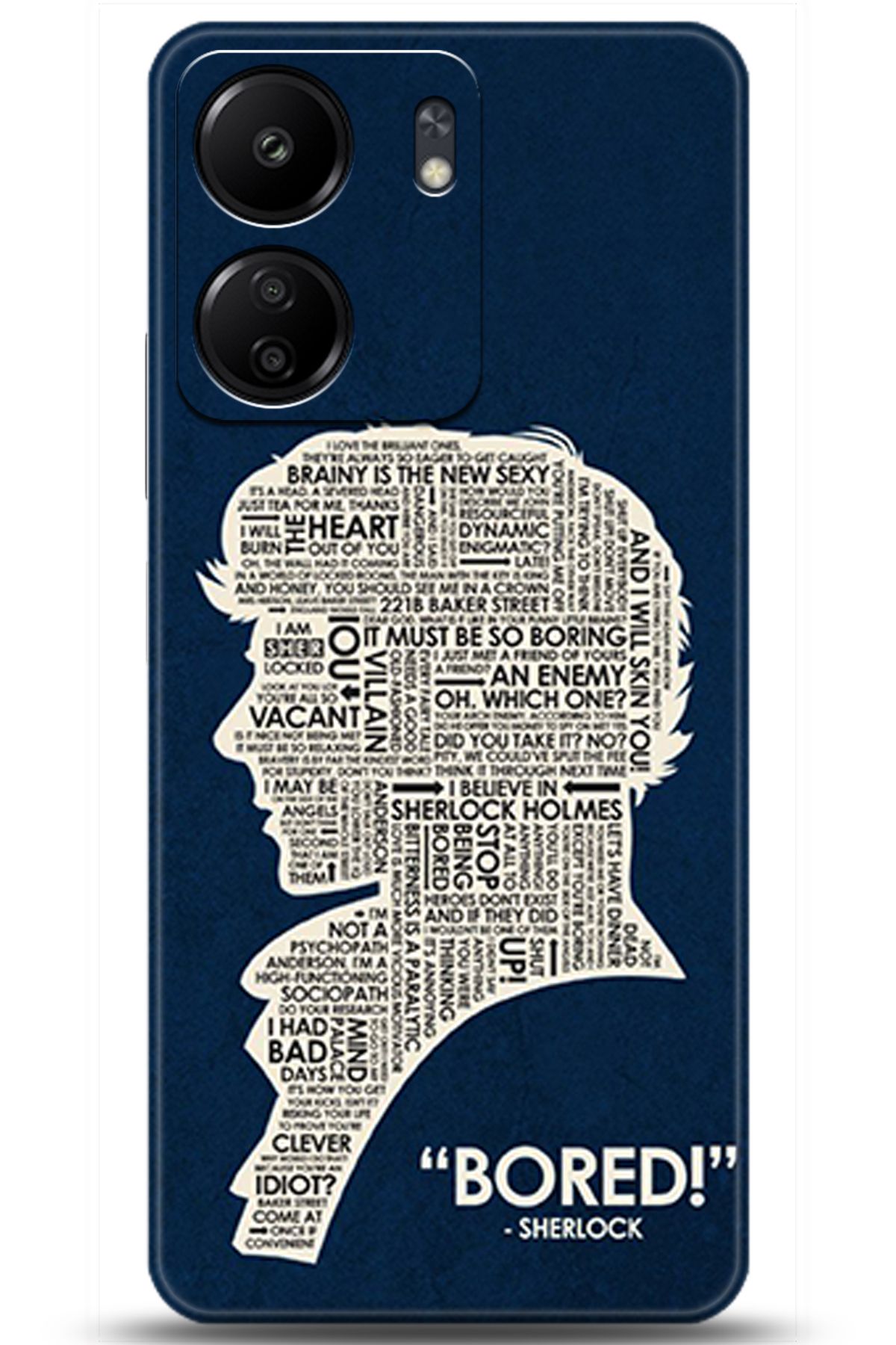 Noprin Xiaomi Poco C65 Kılıf HD Baskılı Kılıf - Loving You Series * 5156