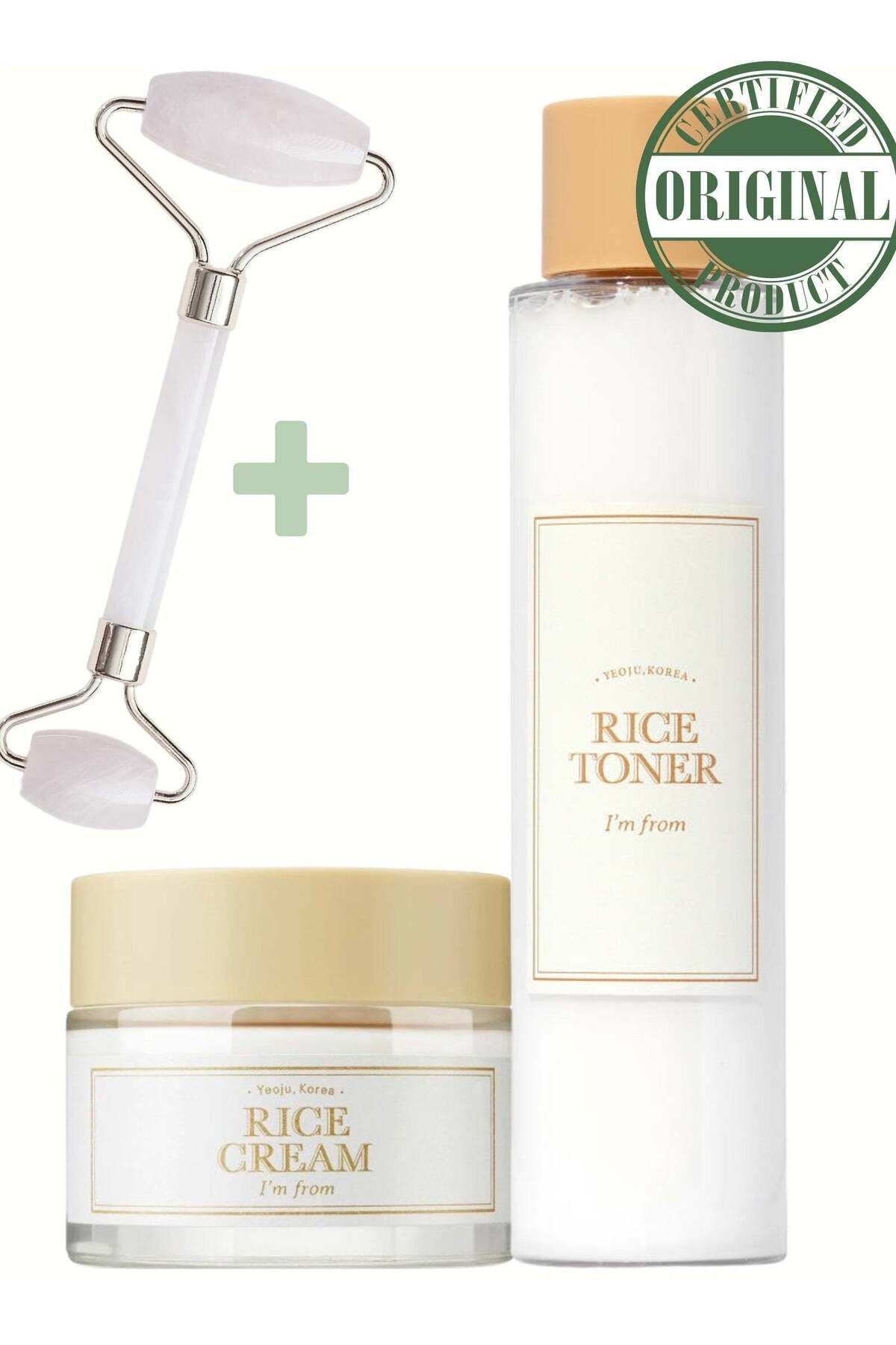 I'm From Nourishing Rice Essentials Set - Toner & Hydrating Cream for Nourished Skin