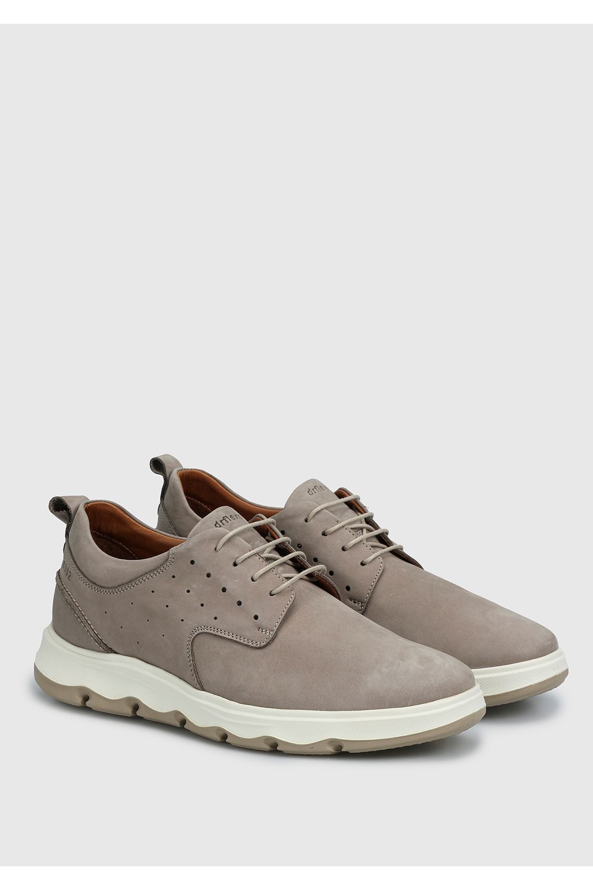 Dr.Flexer-Men's Shoes - Stone Leather 2