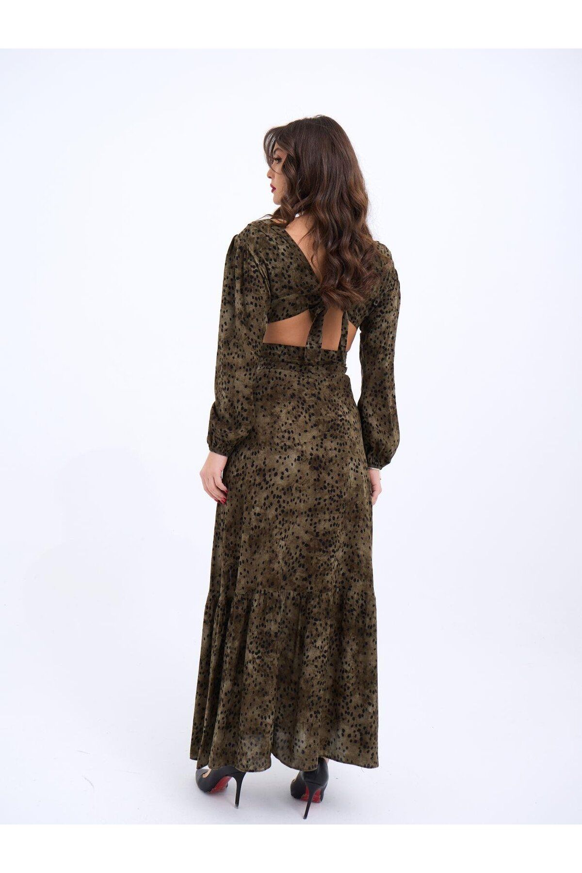 moda wanilia 5476 ELBİSE-BELİZA