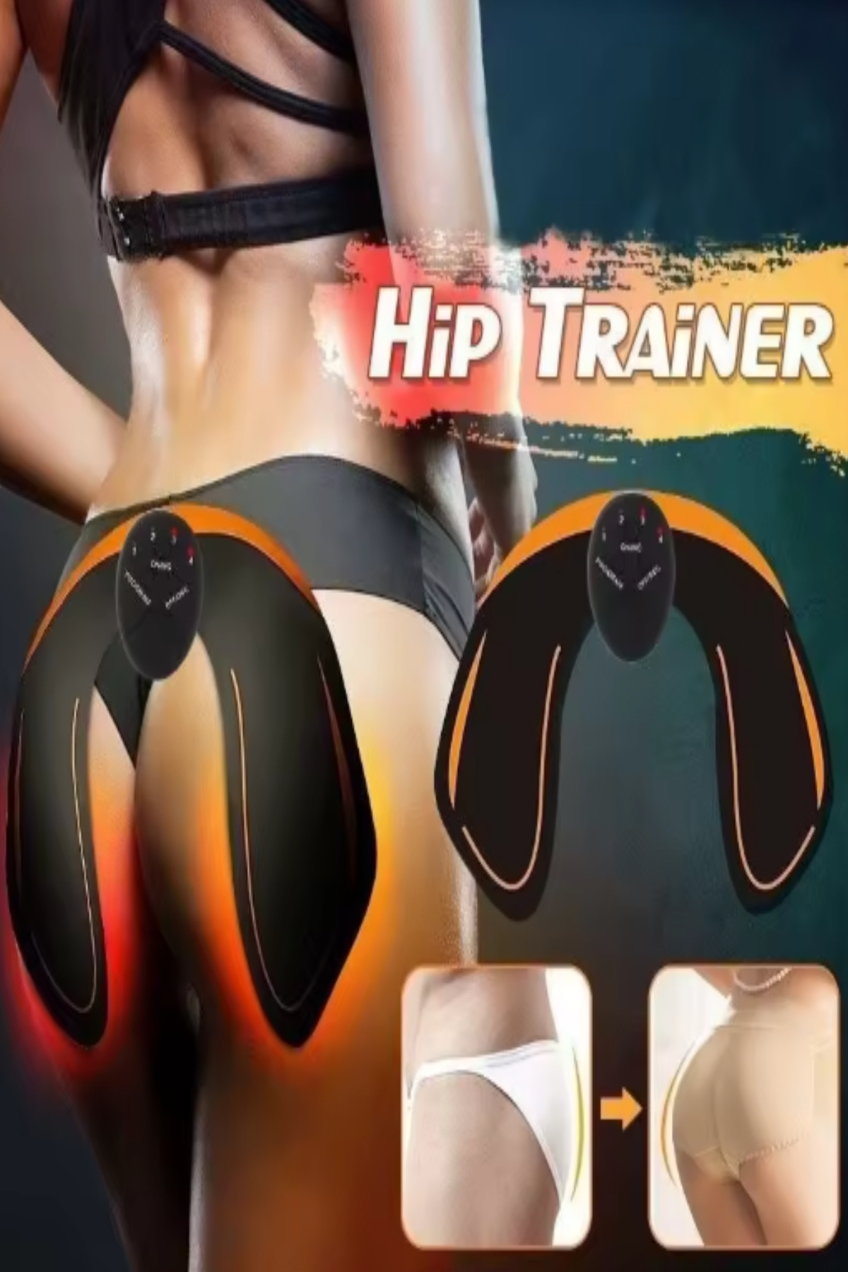 ESENLİWE Kalça Egzersiz Ve Sıkılaştırma Masaj Aleti EMS Hips Trainer (Lisinya) alithestereo