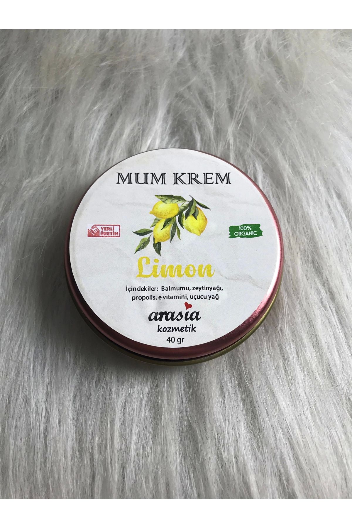 arasia Limon Kokulu Mum Krem (Masaj Mumu) - 40 gr