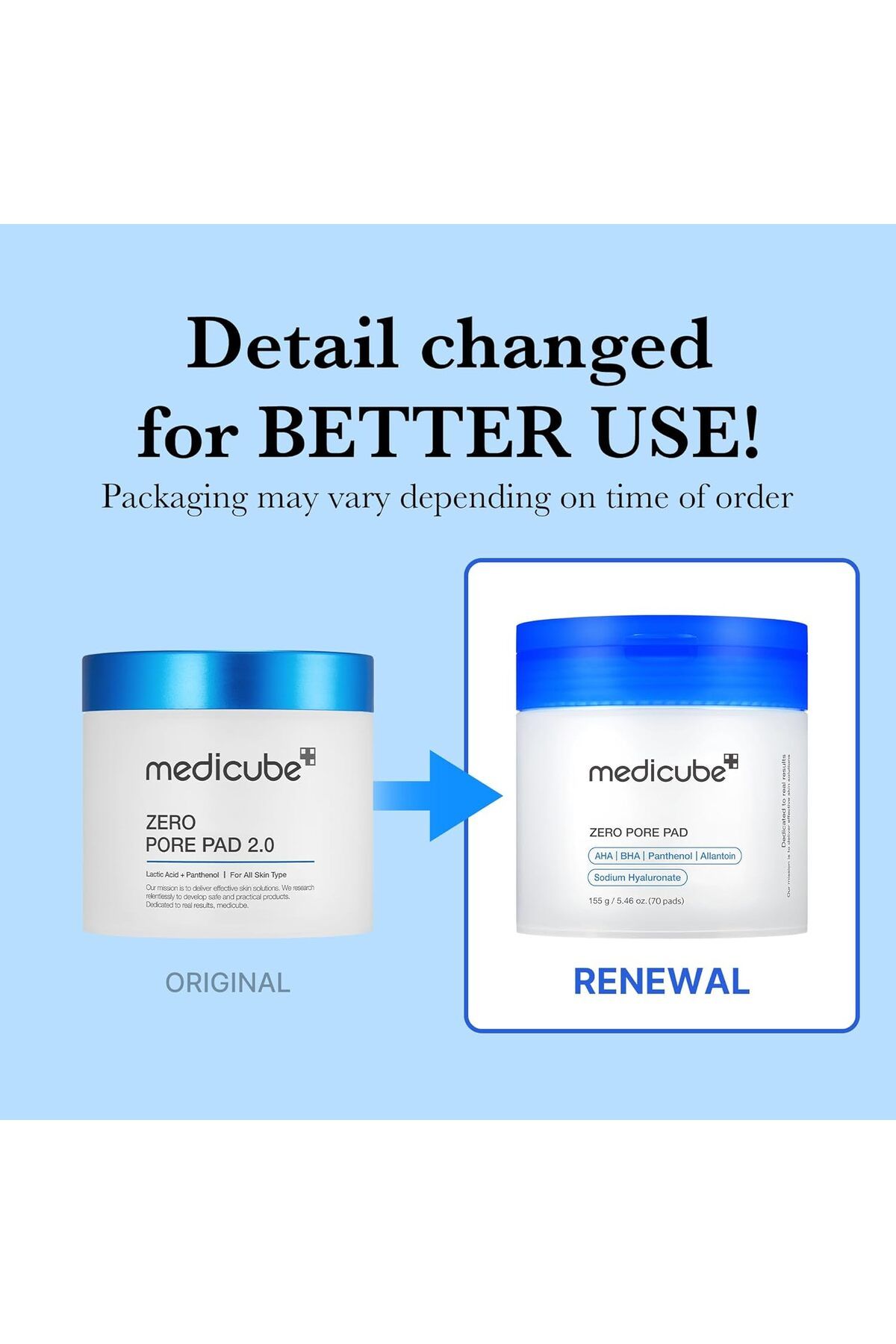 Medicube-All-in-One Duo for Pore & Texture Care: Zero Pore Pads 2.0 & Blackhead Mud Mask 5