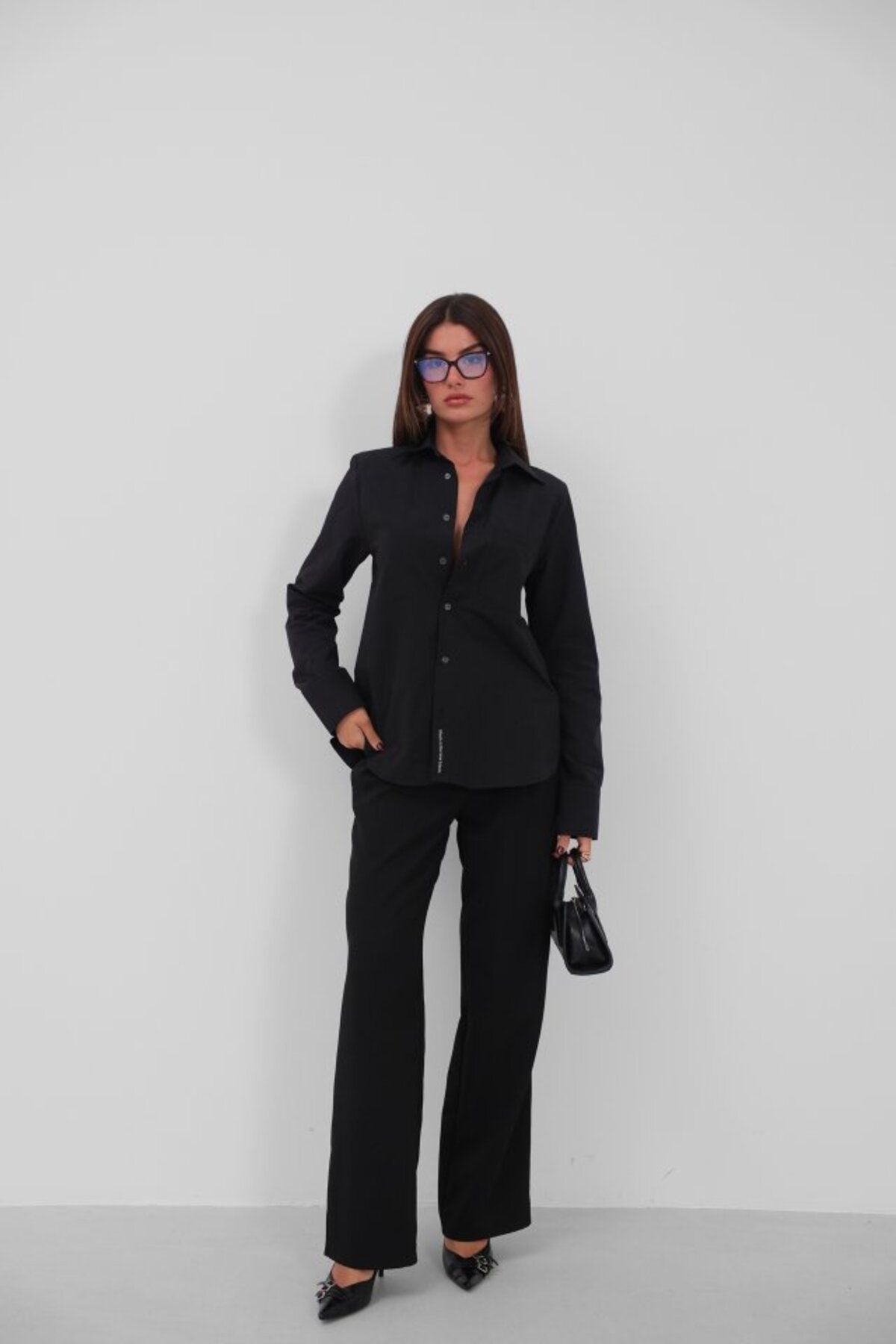 MHT STORE Vatkalı Oversize Gömlek