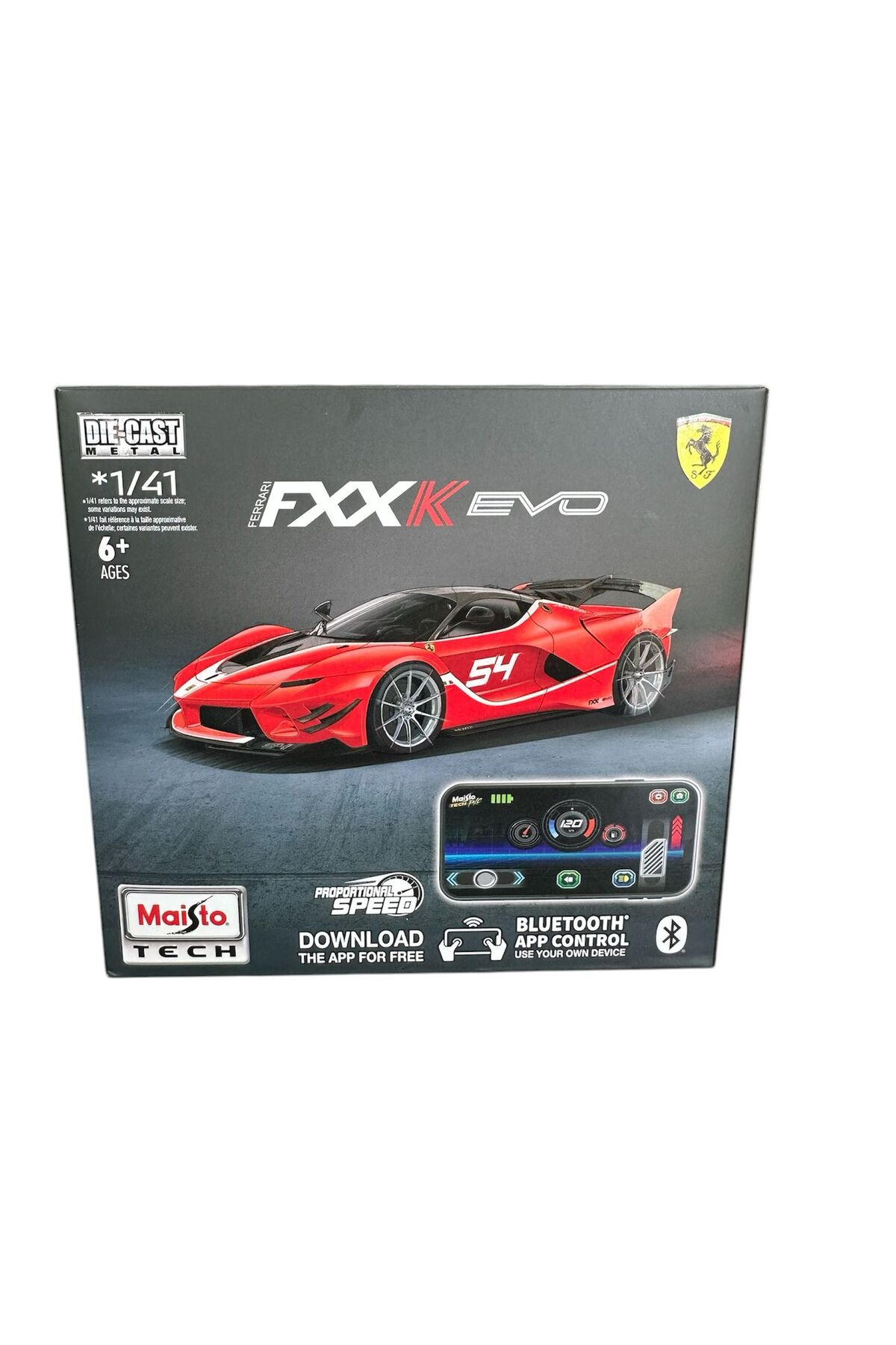Maisto Ferrari FXX K EVO 1:41 Diecast Bluetooth RC - Fiyatı, Yorumları