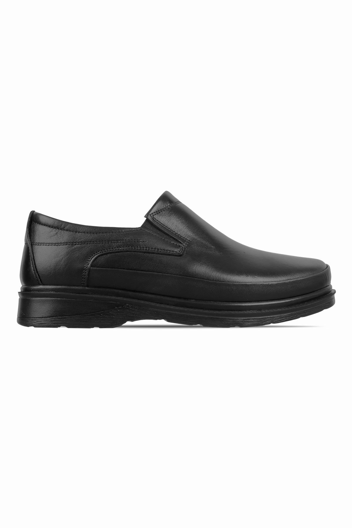 MY DERİ-Loly Men's Genuine Leather Orthopedic Sole Comfort Casual Shoes 3785 1