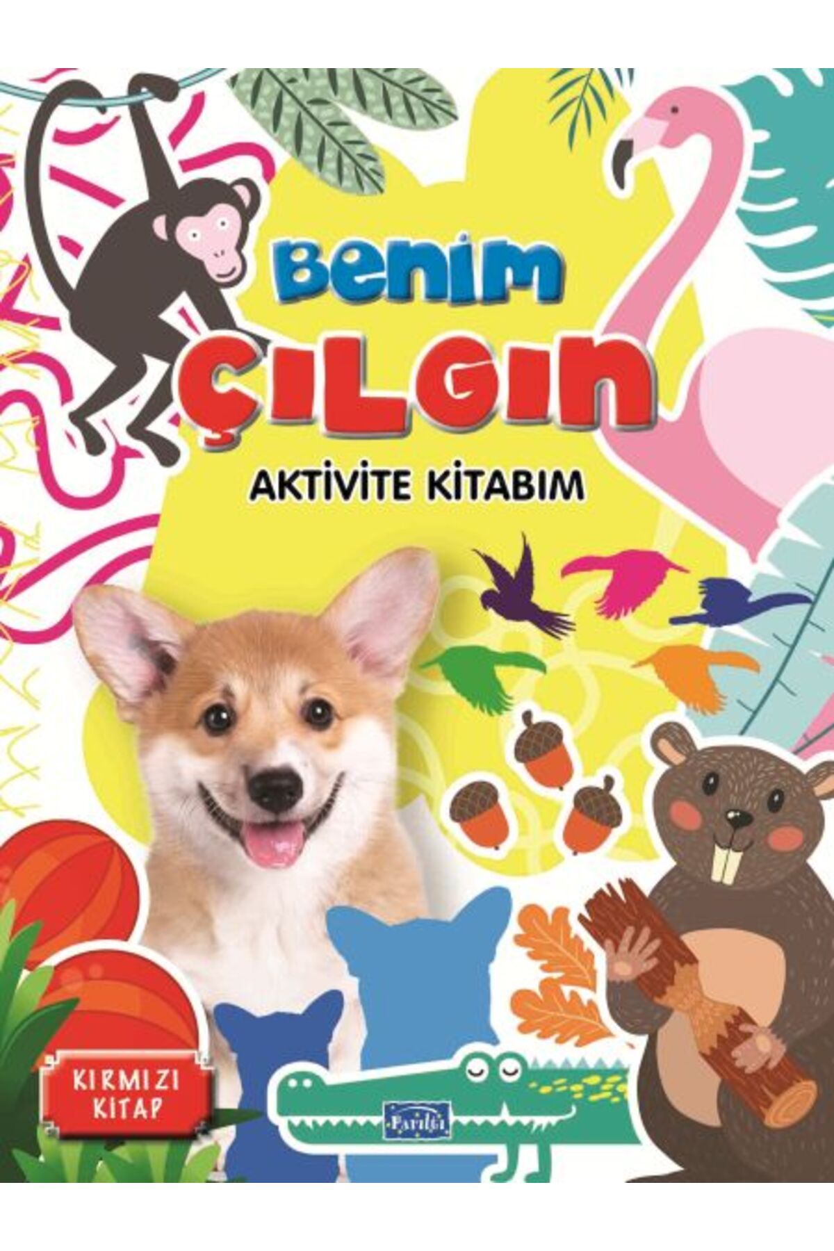 Karma Kitaplar Benim Çılgın Aktivite Kitabım Kırmızı Kitap
