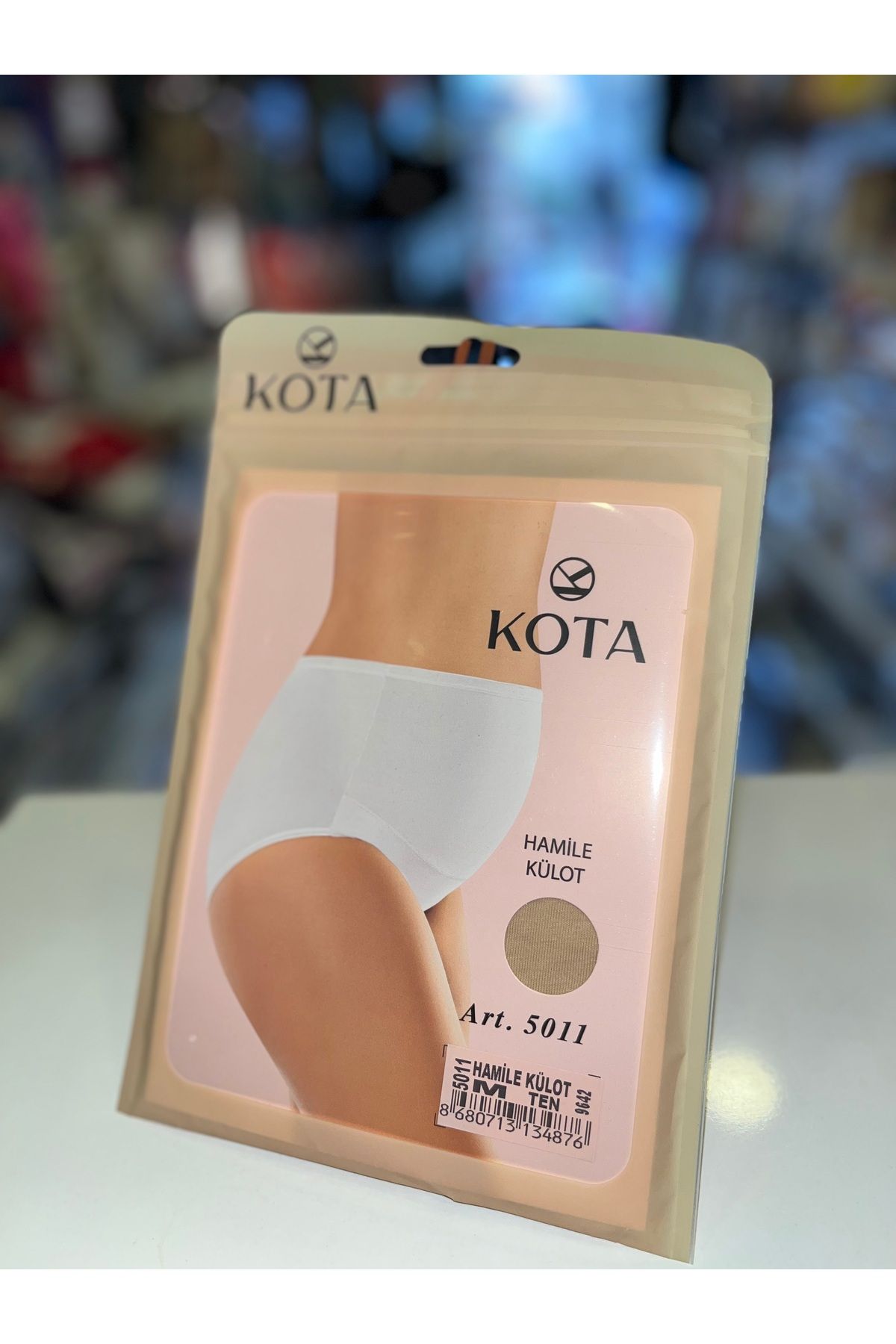 KOTA Hamile Kilodu Ten renk Pamuklu Lohusa Kilodu 3’lü set