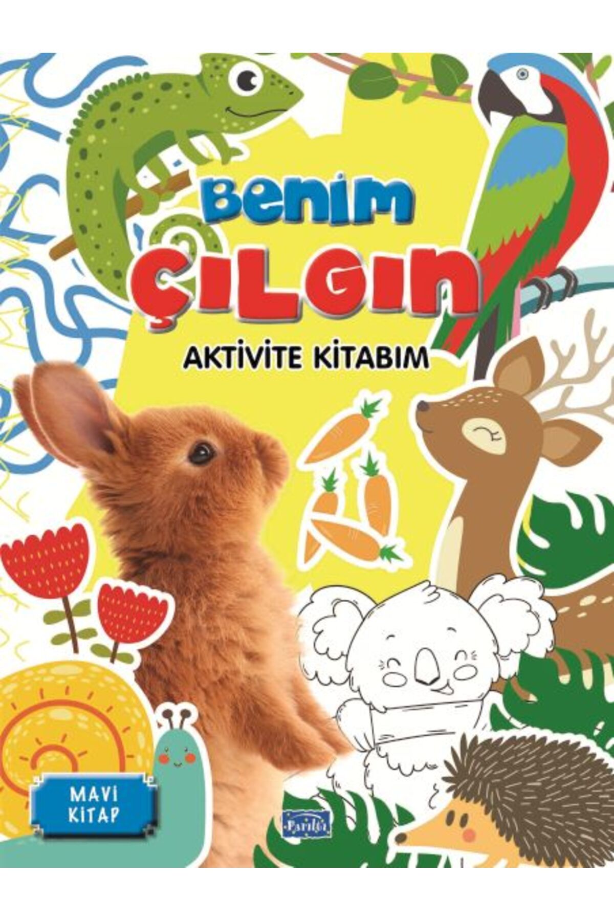 Türk Dil Kurumu Yayınları Benim Çılgın Aktivite Kitabım Mavi Kitap