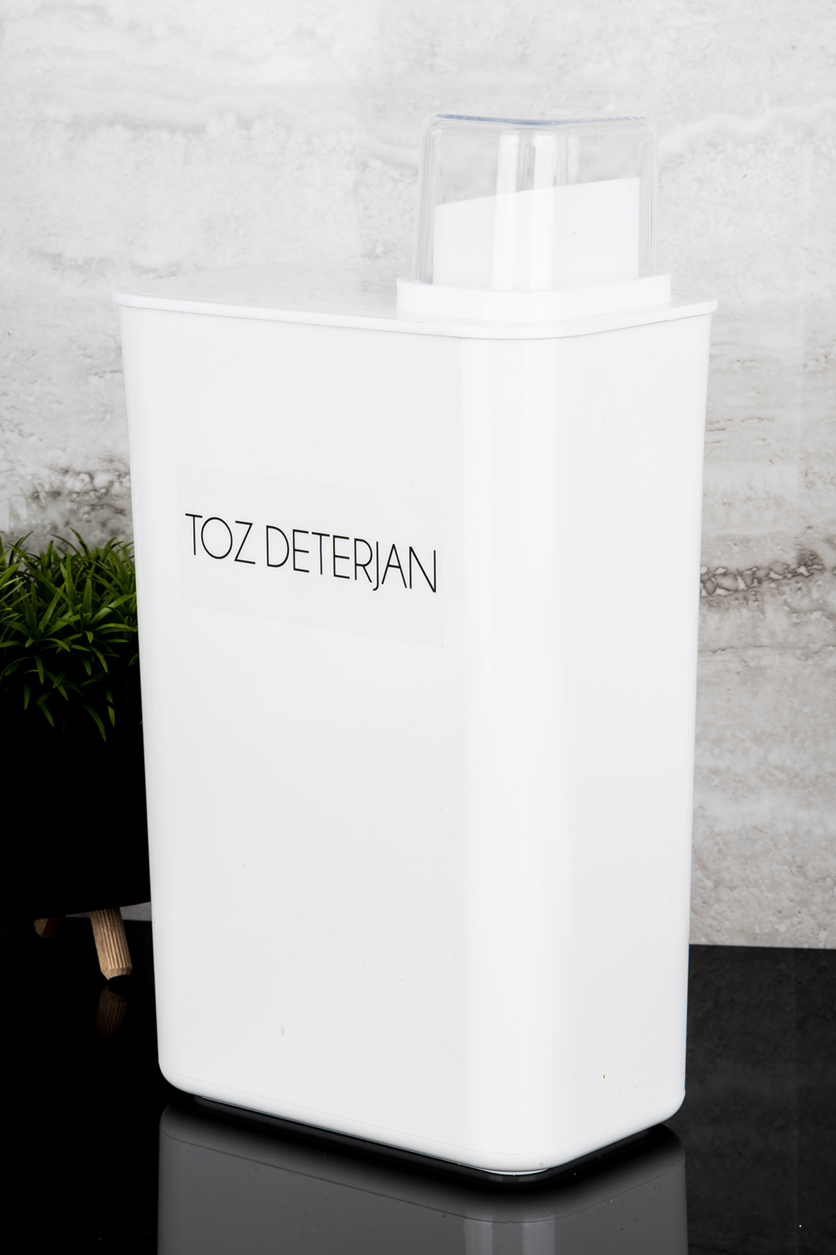 Dolkin Home-Self Scale Detergent Cup Seta 3000ml with Label Storage Box 3