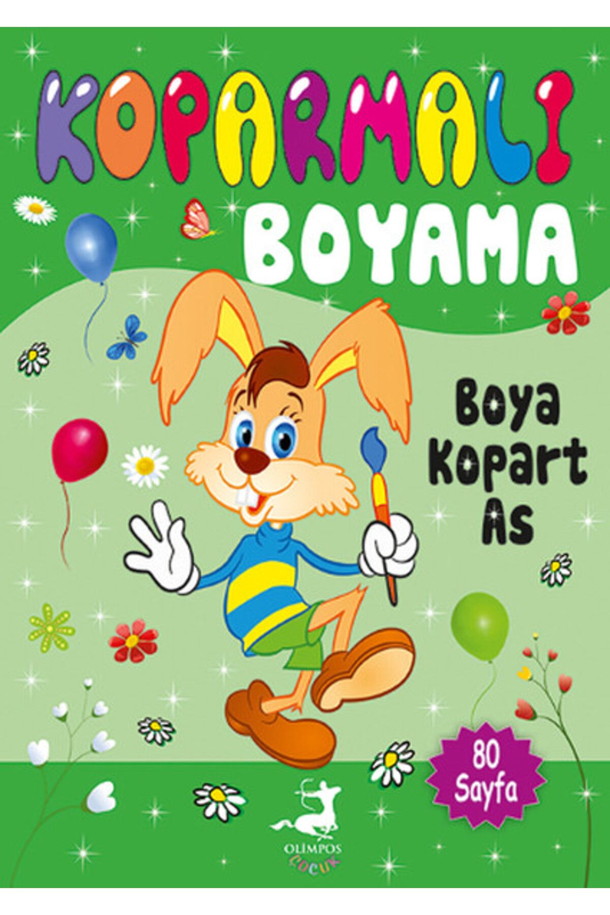 Türk Dil Kurumu Yayınları Koparmalı Boyama - 1