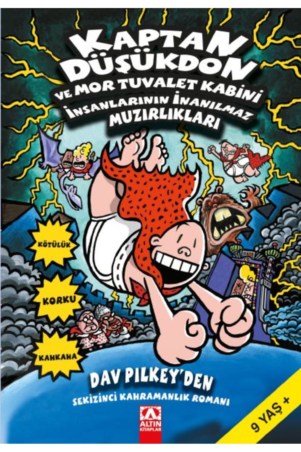 Karma Kitaplar Kaptan Düşükdon ve Mor Tuvalet Kabini İnsanlarının İnanılmaz Muzırlıkları 8