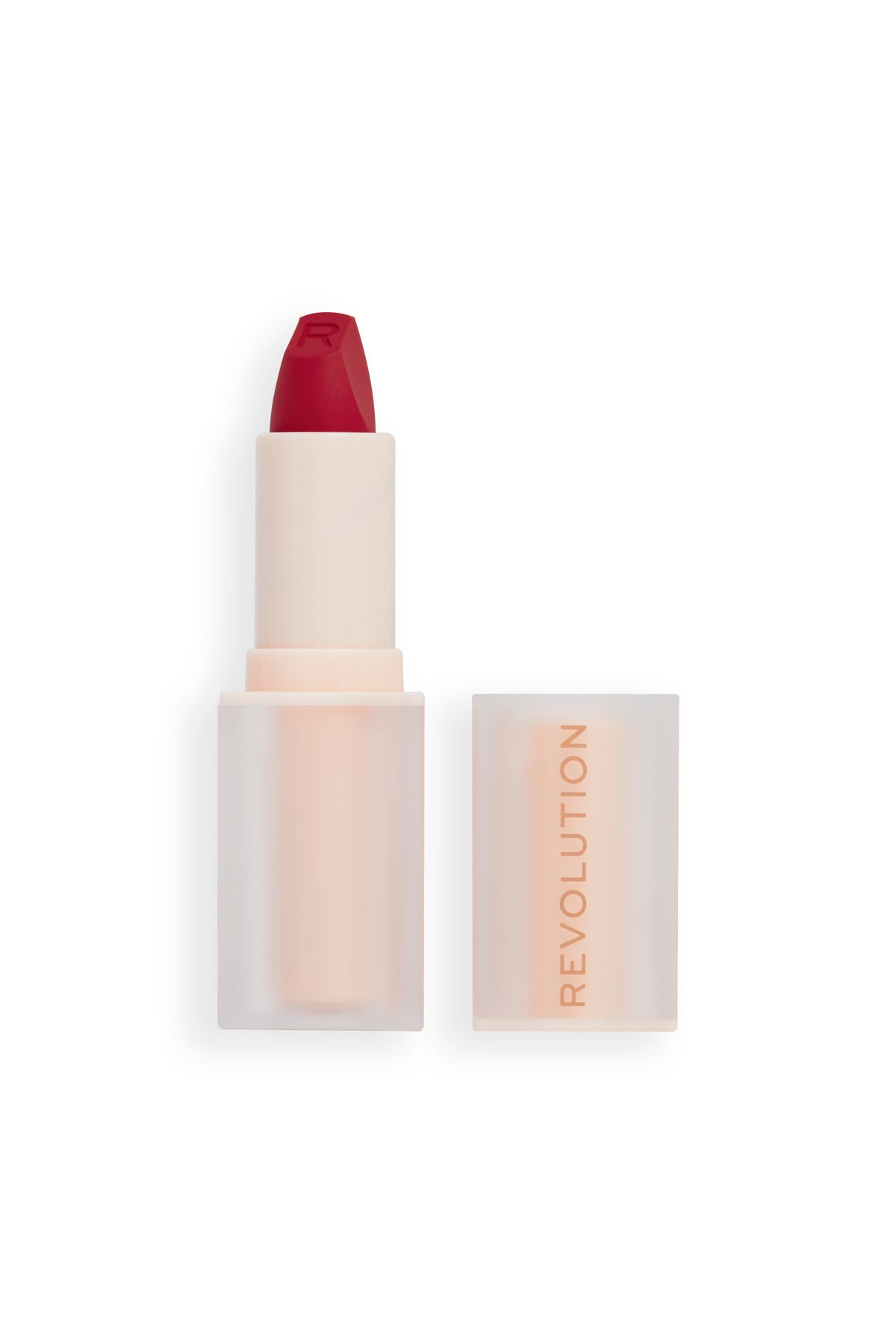 MAKEUP REVOLUTION-Revolution Lip Allure Soft Satin Lipstick Material Girl Wine 2