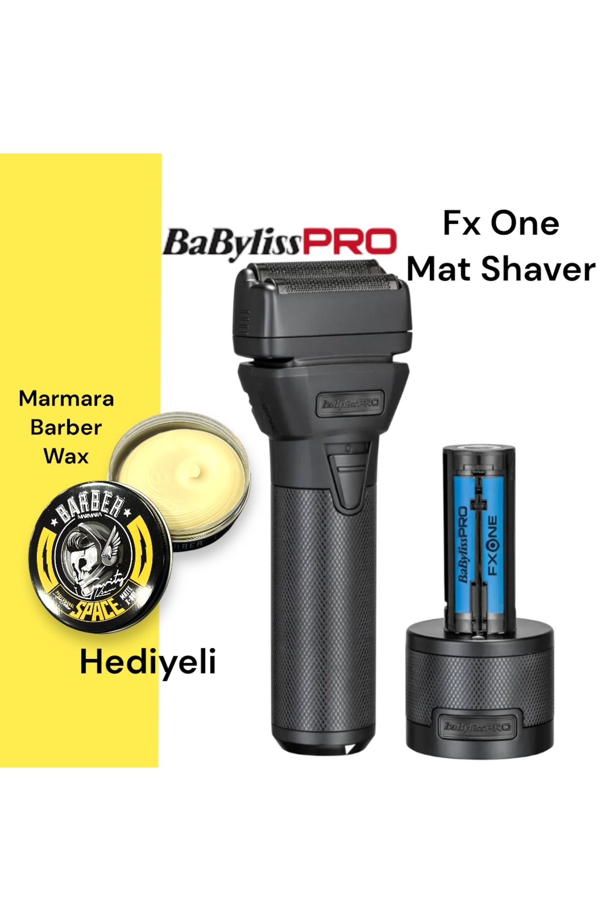 BaByliss Pro BaBylissPro Fx One Mat Siyah Shaver Tıraş makinası