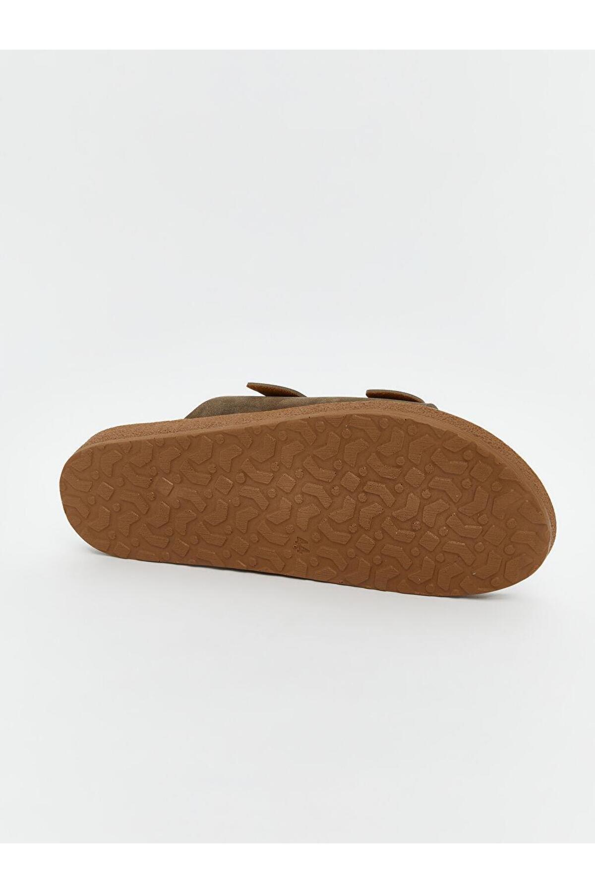 LC Waikiki-Lcw Steps Double Banded Men's Slippers 4