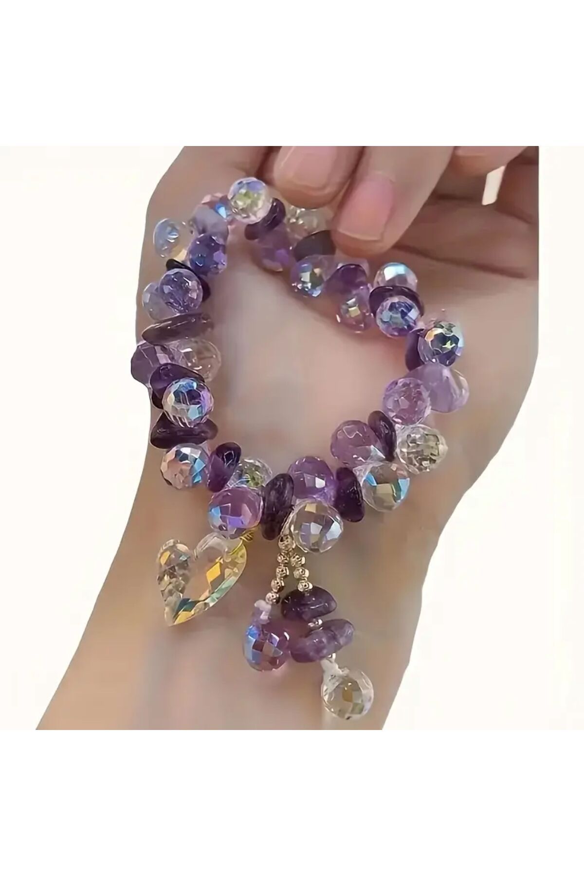 Minnoş Dükkan-Shiny Crystal Stone Bracelet 1