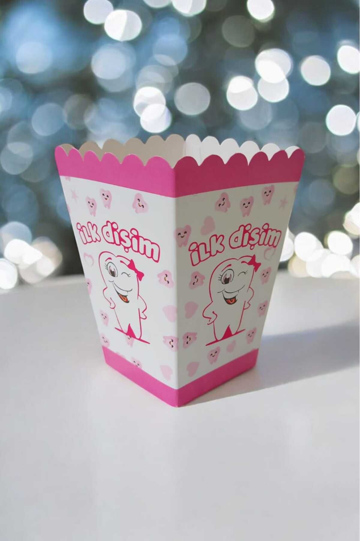 evinss-My First Tooth Popcorn Popcorn Box My First Tooth Pink 8 Pieces 1