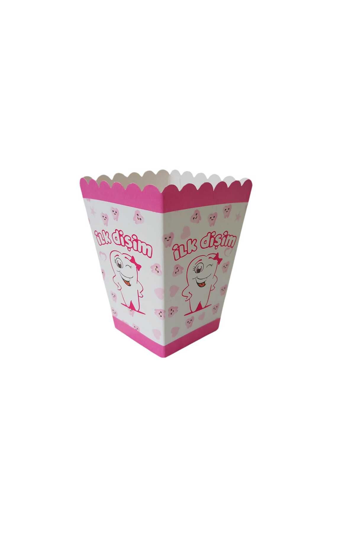 evinss-My First Tooth Popcorn Popcorn Box My First Tooth Pink 8 Pieces 2