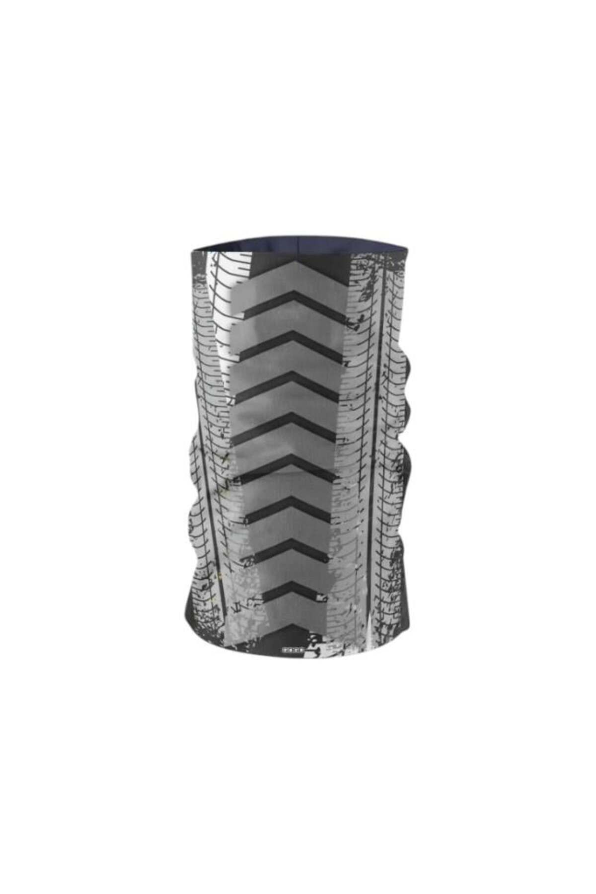 Motobir Baf-Bandana Gri Desen