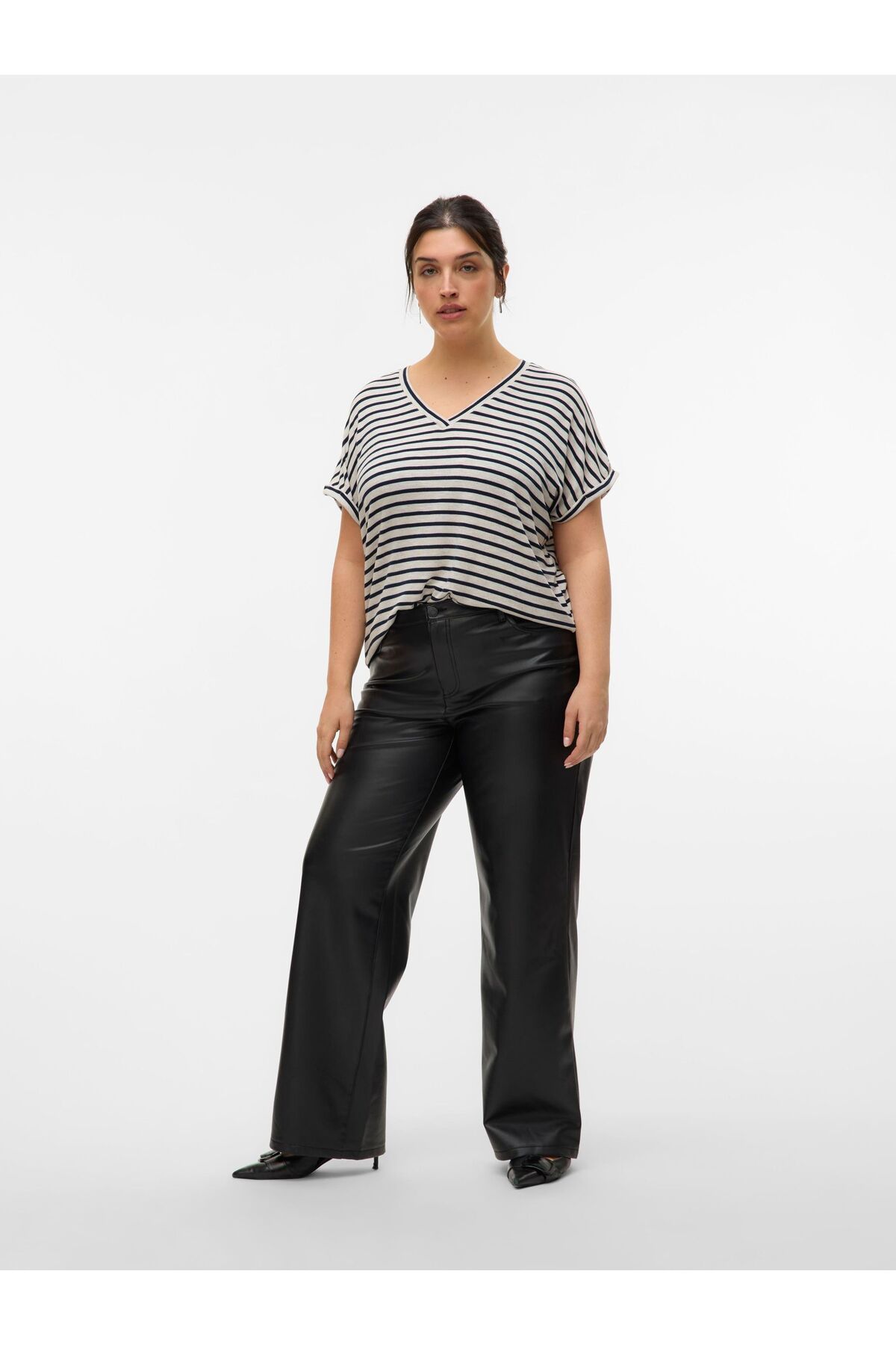 Veromoda Curve-Hose VMCTESSA Hohe Taille Hose 4