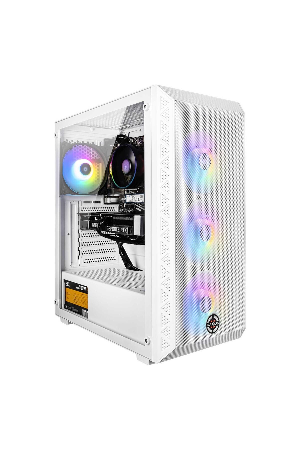 RaXius Nova G2 i5 4070-14FF007 i5-14400F 64GB 1TBSSD RTX4070 FreeDOS Gaming Masaüstü Bilgisayar