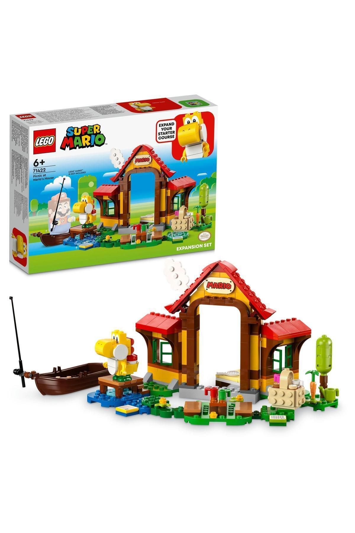 LEGO Set Super Mario Picnic Adventure - Omrx (259 Piese) Colecția Star 976748 - One Size