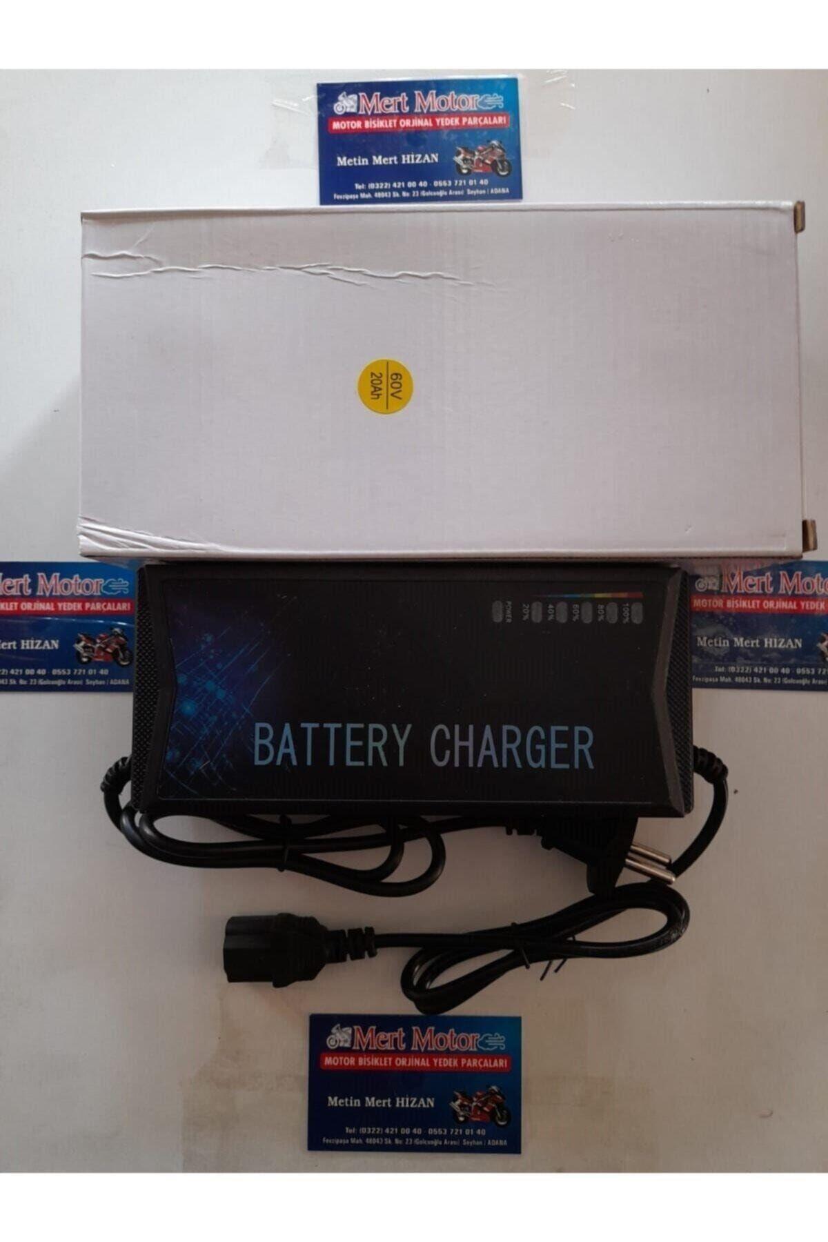 mert motor Şarj Aleti 60v 20ah Elektrikli Bisiklet E - Bike Şarj Aleti