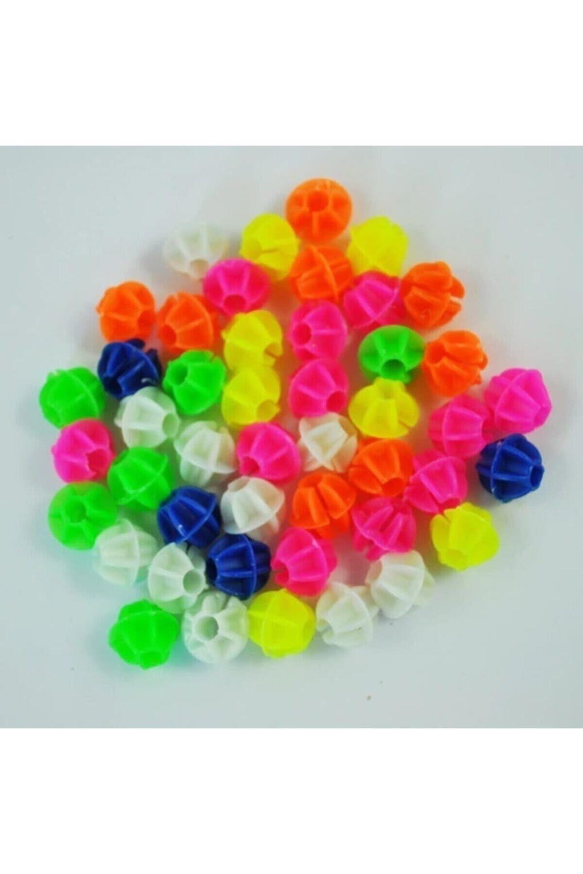 NO NAME Krtl Bisiklet Boncuk Süs 4 Paket Rengarenk