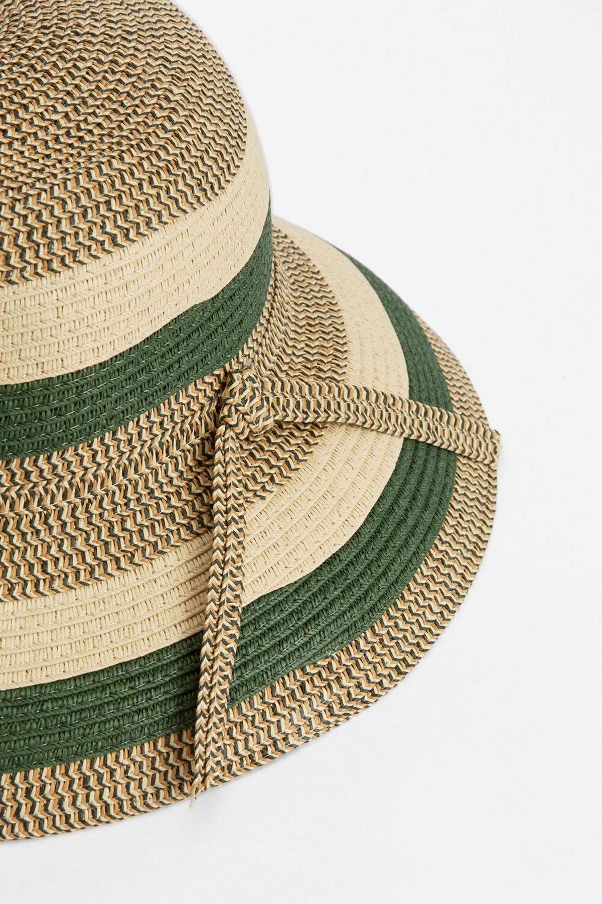 کلاه سبز زنانه KNIT HAT OL71 زیتون شن Barbour