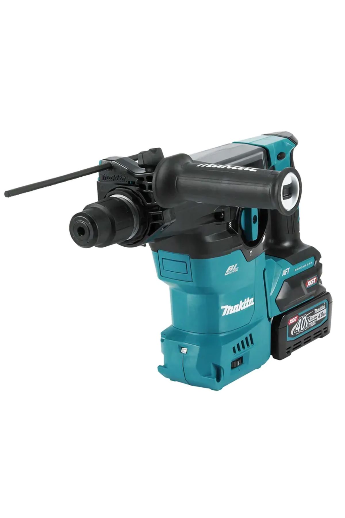 Makita-مطرقة دوارة لاسلكية HR008GM201، 40 فولت، 3 أوضاع، بتات SDS Plus، 3.9 جول، 4.5 كجم 5