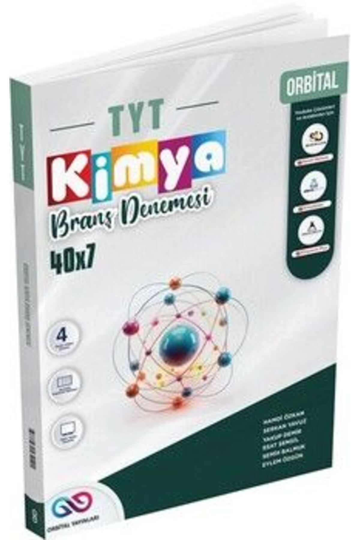 Orbital Yayınları Orbital Yayınları TYT Kimya 40 x 7 Branş Denemeleri ...