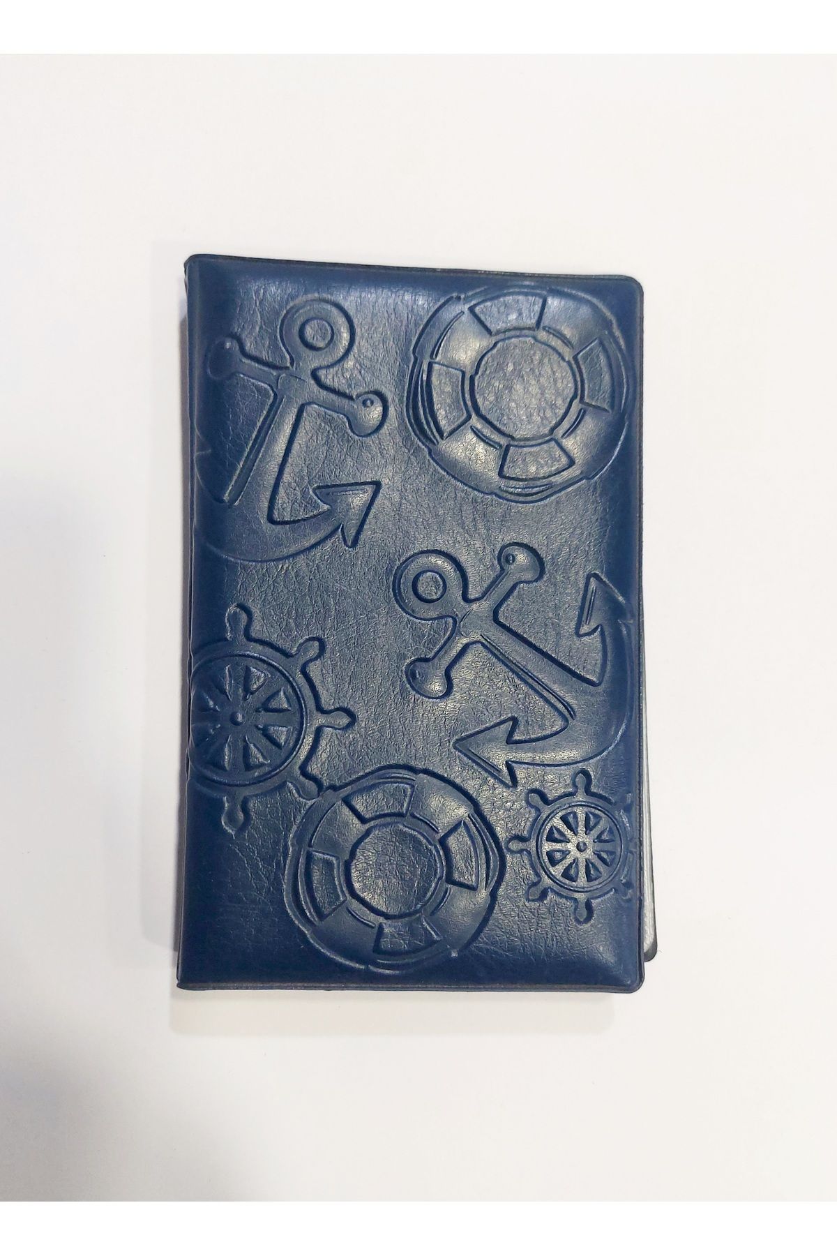 Havacı Uçuş Dünyası-Anchor Helm Printed Passport Document Case 1