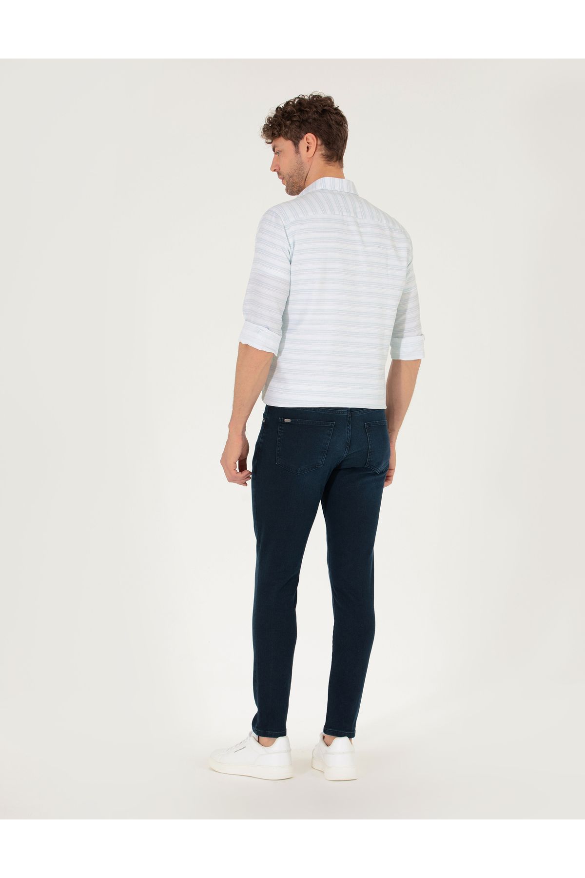 شلوار جین مردانه با رنگ آبی تیره 50267818 VR100 Pierre Cardin