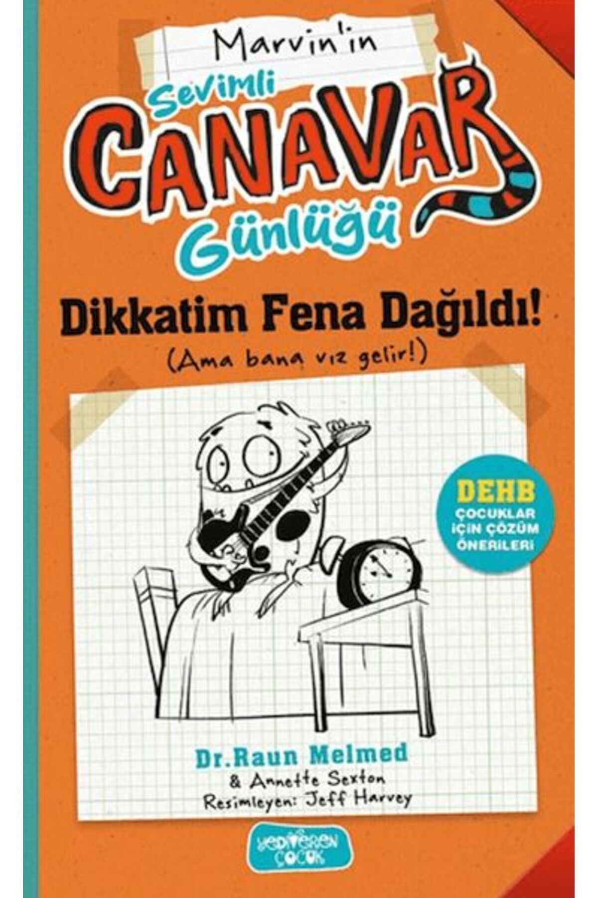 Destek Yayınları Marvin'nin Sevimli Canavar Günlüğü - Dikkatim Fena Dağıldı!