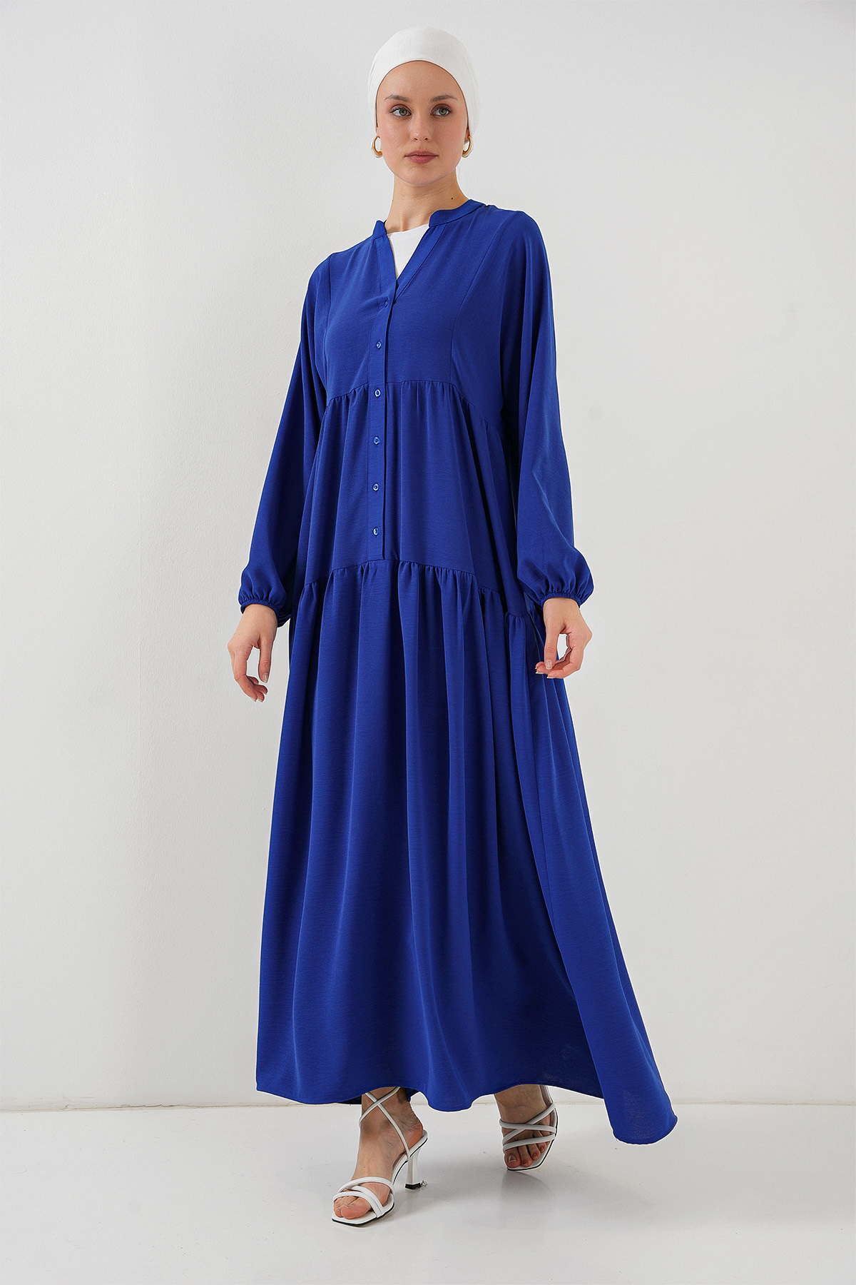 Bigdart-2527 Women's Long Hijab Dress - Saks 4