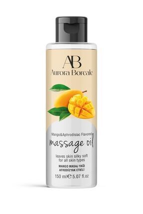 gizemli oda Aurora Boreale Mango Aromalı Afrodizyaklı Masaj Yağı 150 ML