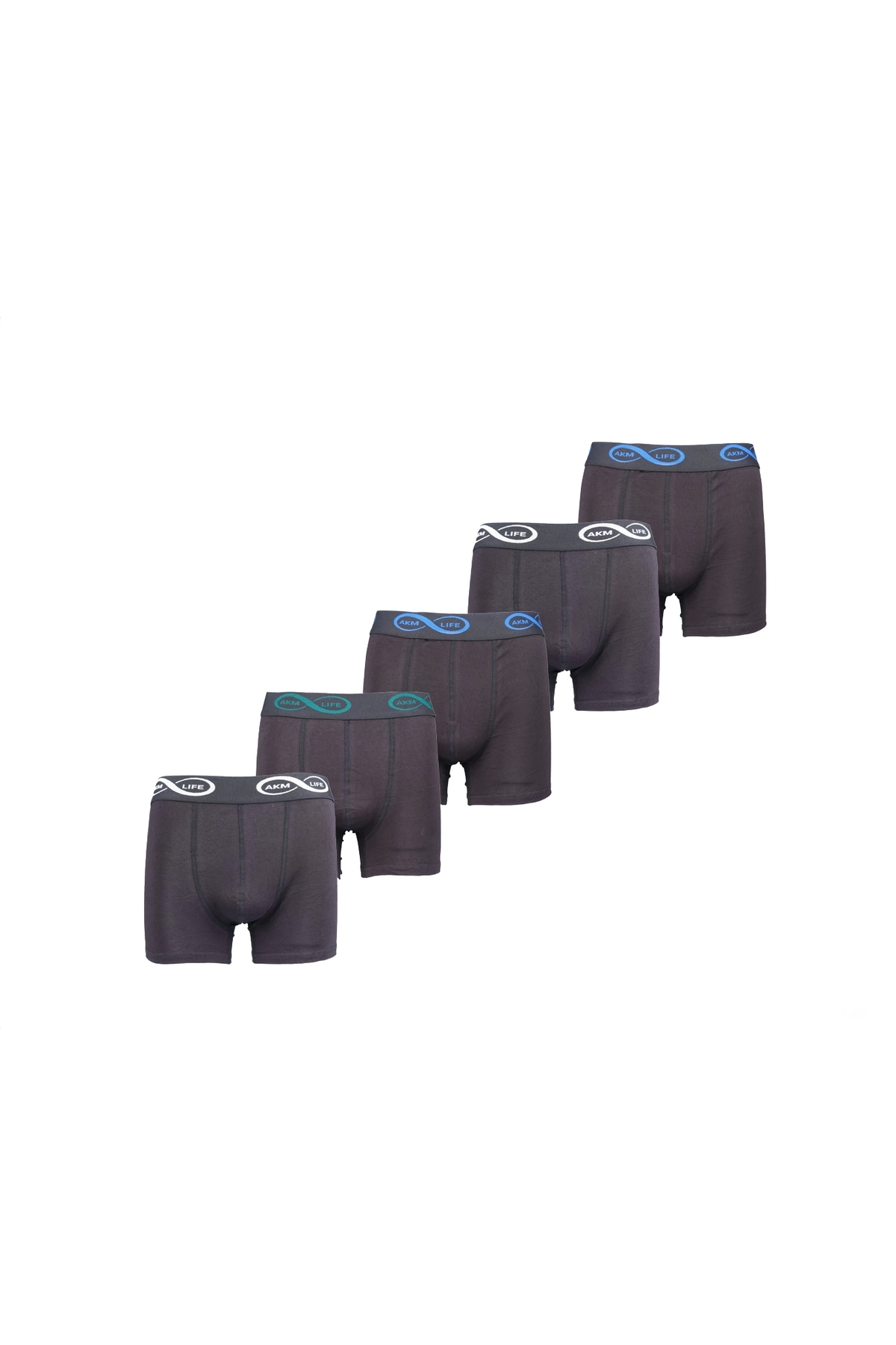 5-Pack Cotton Lycra Stretch Fabric Boxer
